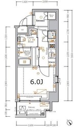 ＸＥＢＥＣ川崎IIの物件間取画像